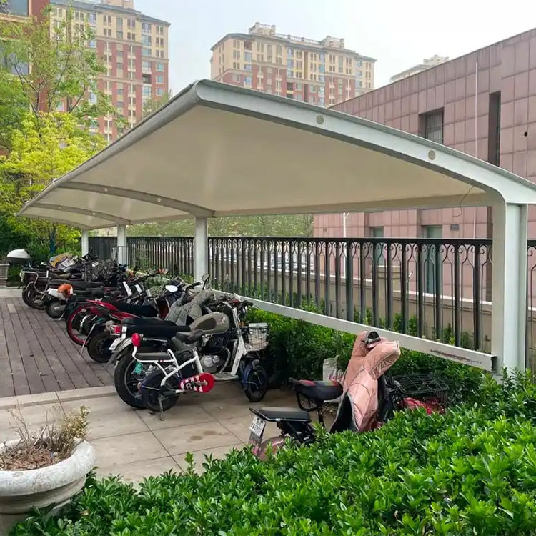 宝安区膜结构电动车棚